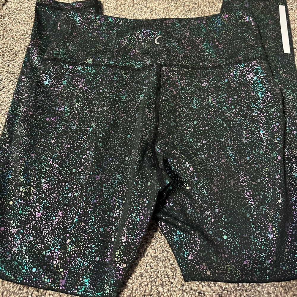 Zyia Black Reflective Mirage LNT HI-Rise 24”